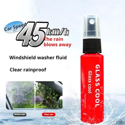 Powerful Car Windshield Cleaner Oil Film Remover Fast-Acting Streak-Free Auto Glass Cleaner Auto Interior Exterior Glass Wiper Cleaning Kit