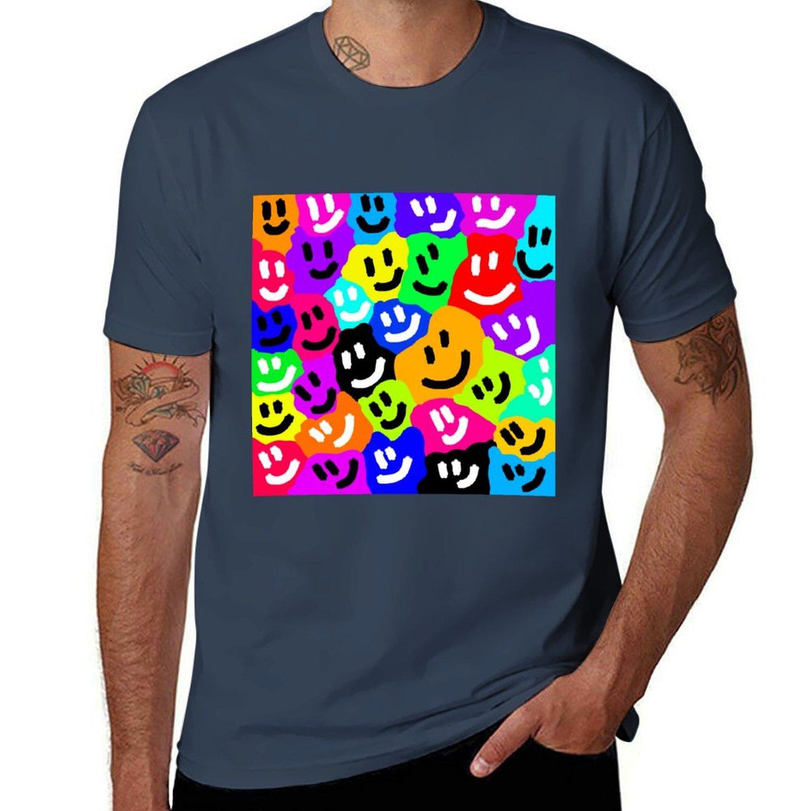 Abstract Smile Tshirt Outdoor Activity Sports Tshirt S