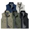 Autumn Outdoor Tooling Vest Men's Simple Business Quick-drying Multi-pocket Waistcoat Coat
