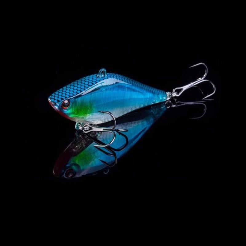 

Яскраві кольори VIB Luminous Lures Fish Bait для прісної морської води синій