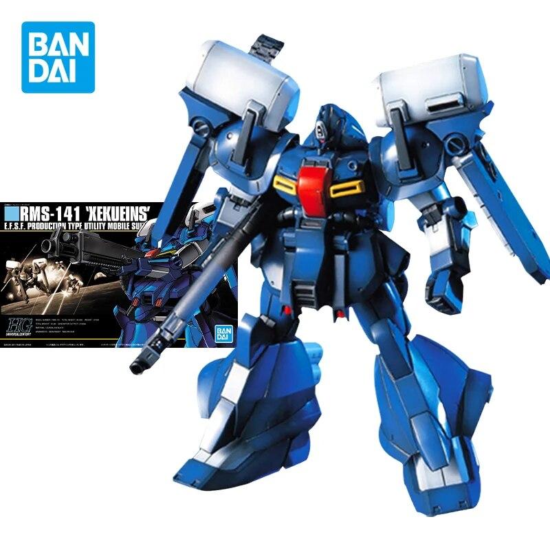 

Оригинальный комплект Bandai Gundam Model Kit, аниме-фигурка HGUC 1/144 RMS-141 Xekueins, экшн-фигурки, коллекционные игрушки 13cm