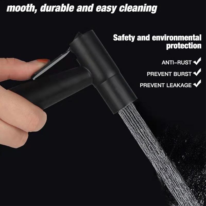 Gold Bidet Spray Set: Premium Stainless Steel Feminine Wash Gun for Bathroom Toilets