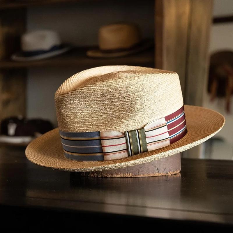 Shade Straw Hat Outdoor Webbing Decorative Straw Hat