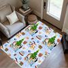 Bluey Family Adventure Carpet Design for Foyer Decorate Room Bedrooms Dormitory Anti-slip Rug Office Home Decor Gift for Festivals