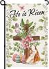 Easter Garden Ag Double Sided 12x18 Inches LLP