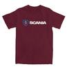 T-shirt Coppia Saabs Scanias 2025 Y2K Divertente Cotone Estiva Girocollo Harajuku Stampa Maglietta Vestiti Oversize