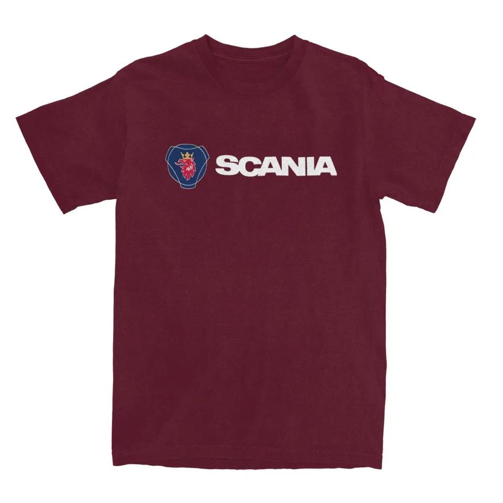T-shirt Coppia Saabs Scanias 2025 Y2K Divertente Cotone Estiva Girocollo Harajuku Stampa Maglietta Vestiti Oversize