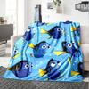 1pc Nemo Adventure Flannel Blanket,Ultra Soft Warm Plush Throw for Home Bedroom Bed Sofa Cover Camping Picnic gift Y72452