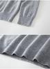 Women's 100% Wool Round Neck Long Sleeve Knitwear - Stylish Slimming Pullover for Autumn/Winter