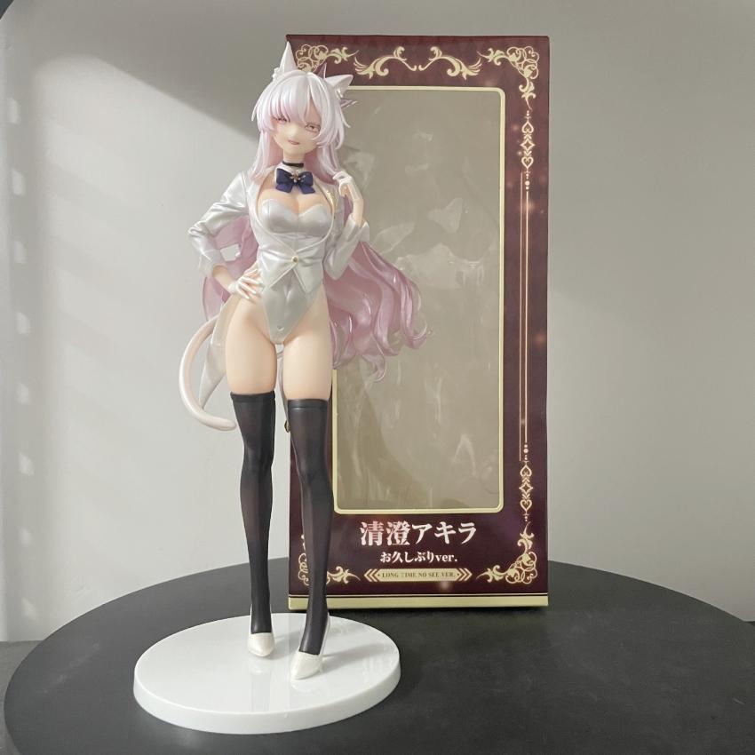 27CM Blue Archive Akira Kiyosumi Clear crystal girl Figure PVC Action Collectible Anime Model Adult doll Toys gifts