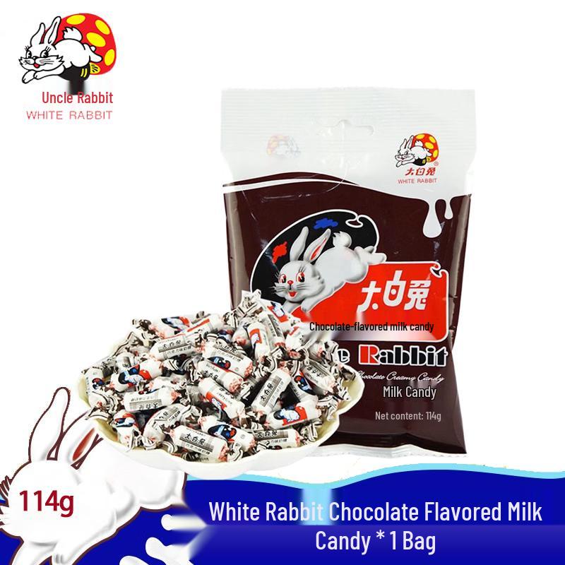 White Rabbit Chocolate Flavor Milk Candy