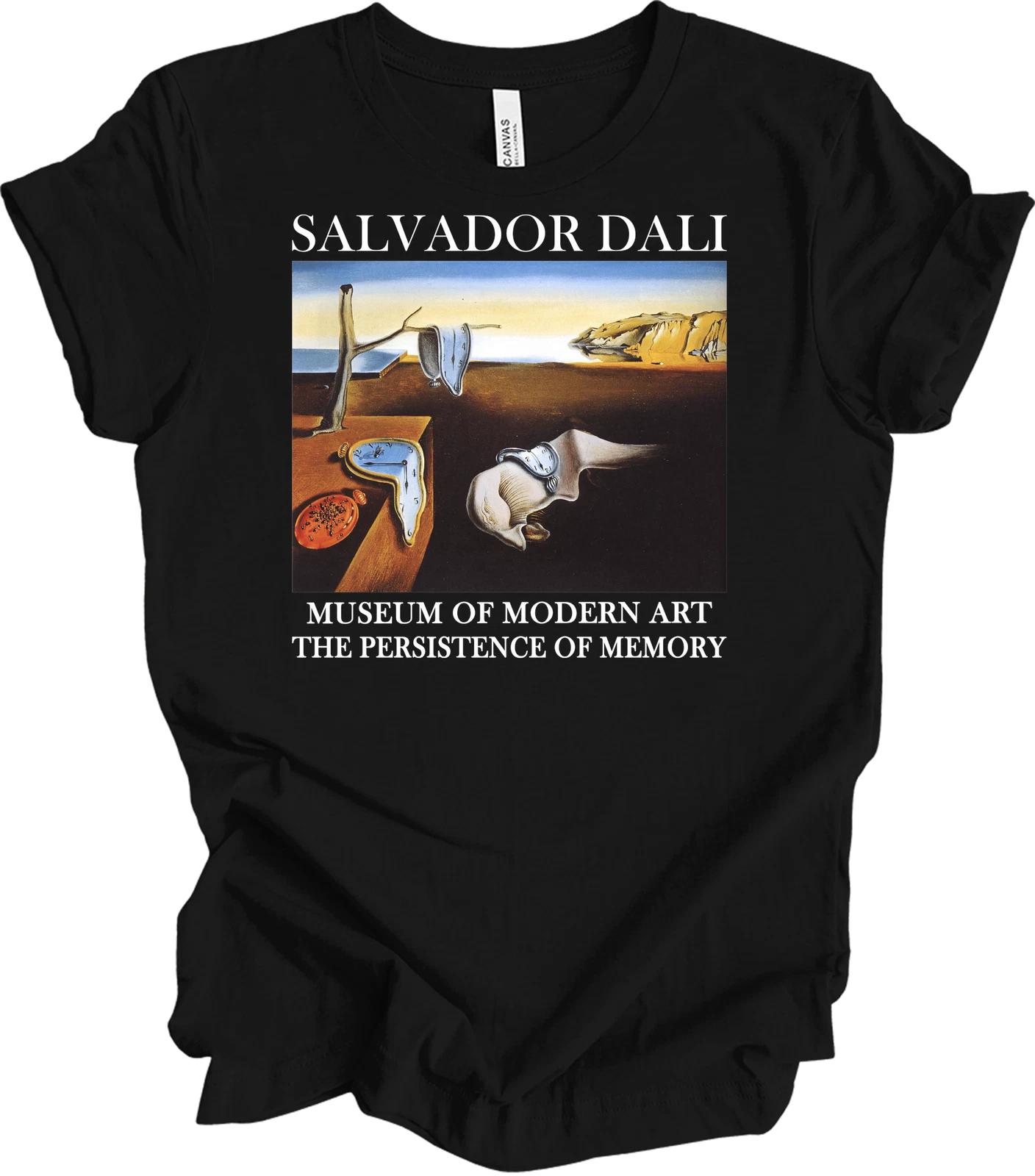Salvador Dali The Persistence of Memory Painting T shirt Surrealist Art Gift S
