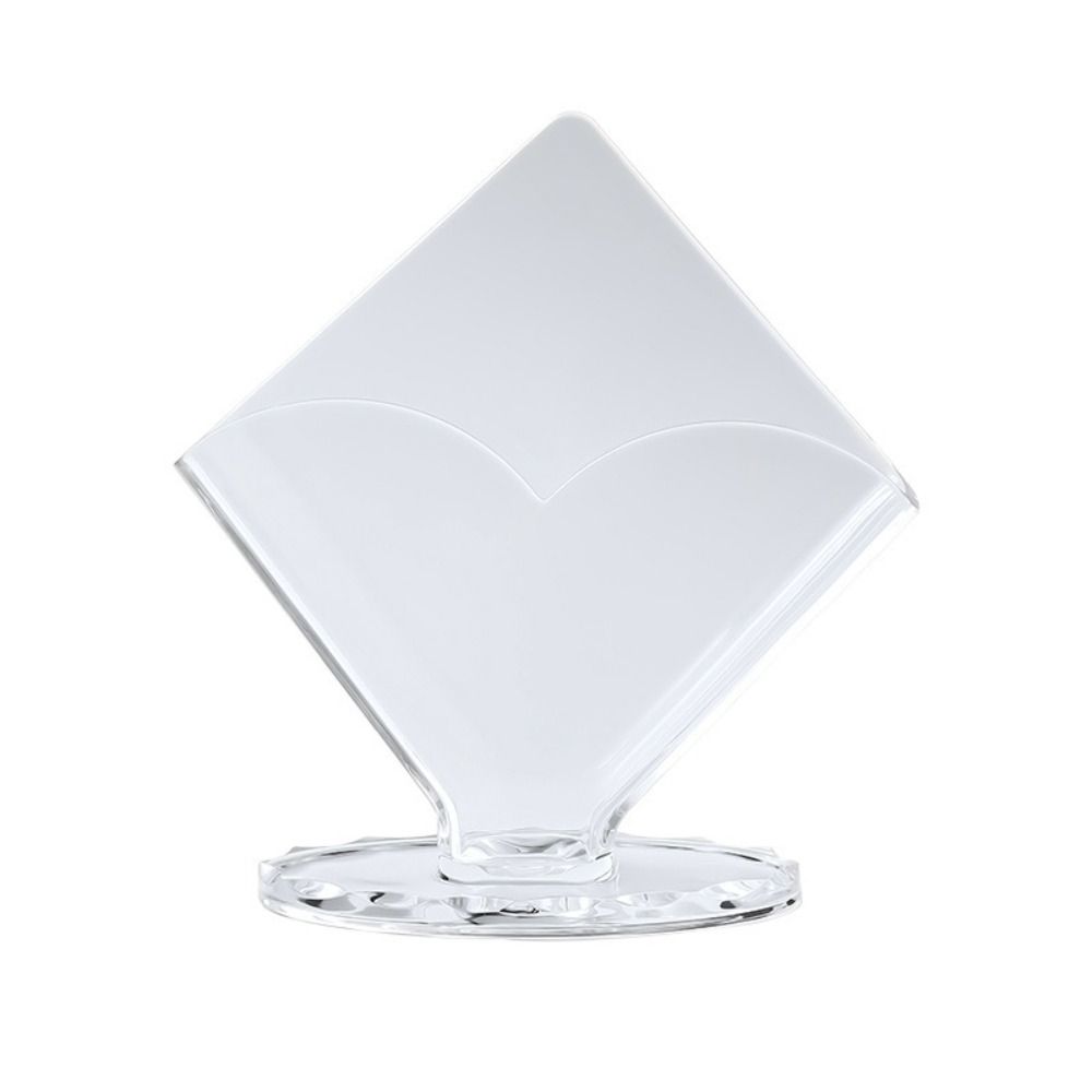 Transparent Desktop Upright Tissue Box Acrylic Paper Towel Box Restaurant Napkin Box Party