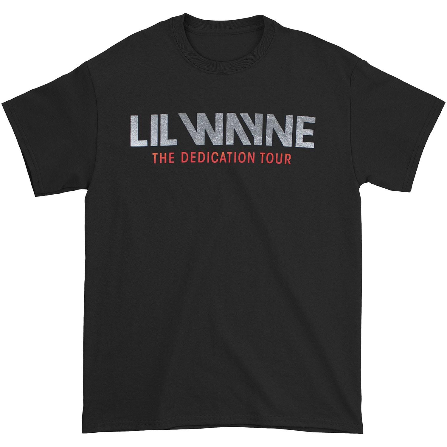 Men s Lil Wayne The Dedication Tour Slim Fit T-shirt Small black S