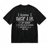 Men's Comfy Fashion Breathable Classic T-Shirt Mens Womens Tees Top Funny Confession Printed Tee