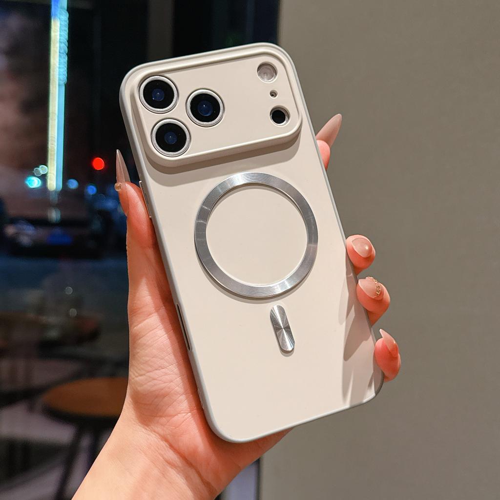 Magnetic Shockproof Bumper Phone Case For iPhone 17 Promax 16 Plus 15 14 13 12 11 Pro Max For Magsafe Wireless Charge Cover