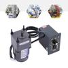 110V Gear Motor Speed Controller Adjustable 0-68RPM 20K Reduction Ratio Industrial Use