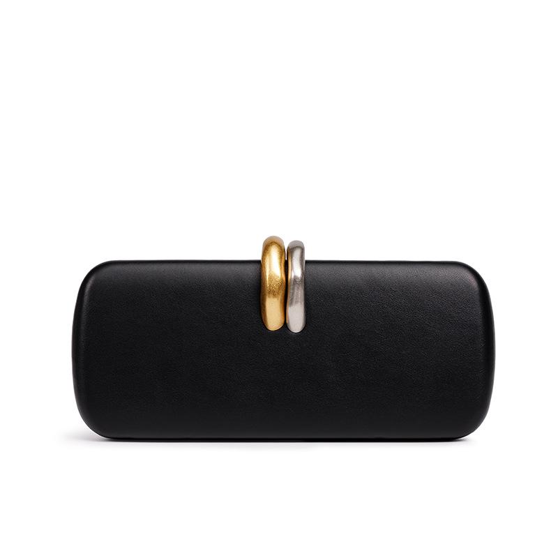 Elegant Box Clutch Ladies Evening Bags for Women Clip Bag Designer Handbags and Purses Shoulder Crossbody Bag  Wedding Purses