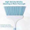 Handheld Mini Dustpan and Brush Set Flexible Desktop Mini Broom Set  Window Gap Cleaning