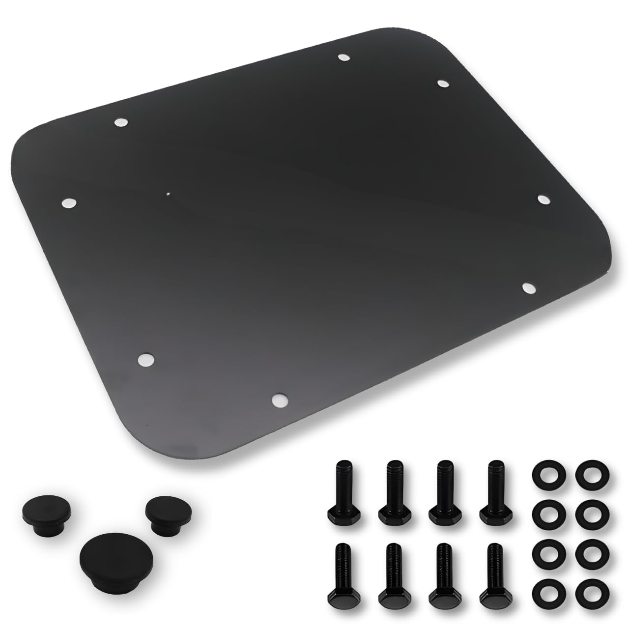 

Jeep Задняя панель Бесследный Заглушка задней двери JL Wrangler JK Wrangler Кастомные детали Аксессуары Экстерьер чёрный