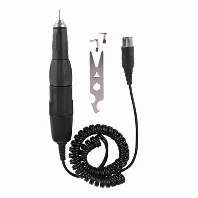 102L‑2.35mm Elektrischer Nagelfräser Handstück für Elektrische Nagel Maniküre Maschine Schwarz