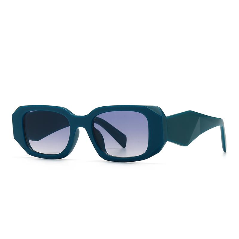 Cross-Border Export Latest Modern Retro Square Frame Narrow Sunglasses Ins Style Stt Photography Big-Name Sunglasses Pr17Ws
