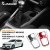 Carbon Fiber Gear Shift Collar for Renault Fluence Megane 2009-2015 LHD RHD Interior Panel