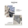 European Style Small Square Scarf Carriage Pattern Cotton Linen Feel Fashion Neck Scarf For Women