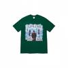 Supreme Logo Print BOX Crew Neck Short Sleeve Shirt Green S50