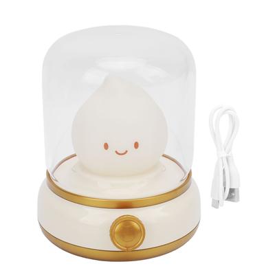 Kerosene Night Light 800mAh Cozy Light Bedside Table Light Cute Silicone Baby Night Lamp For