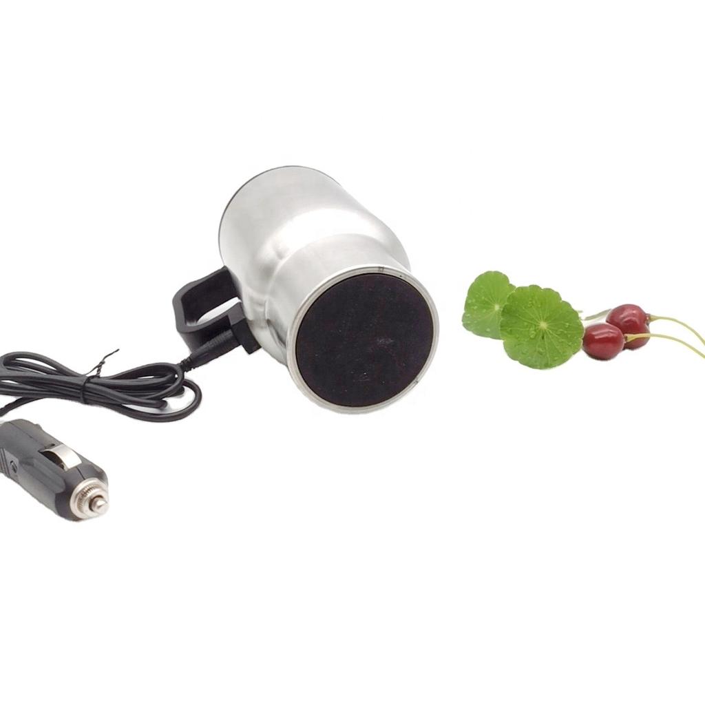 Stainless Steel DC 12V Electric Heated Car Cup Holder for Coffee/Water/Milk with CE Certification for Outdoor Home Office Use