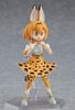 Figma Kemono Friends Serval bemalte bewegliche Figur, nicht maßstabsgetreues ABS und PVC