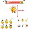 Pikmin Party Supplies Videospillbursdag inkluderer bannerkakeballonger