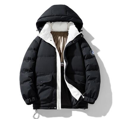 Couple Winter Cotton-padded Clothes Thickened and Warm Teenagers Casual Outdoor Men's Loose and Versatile Cotton Clothes Trendy Jacket