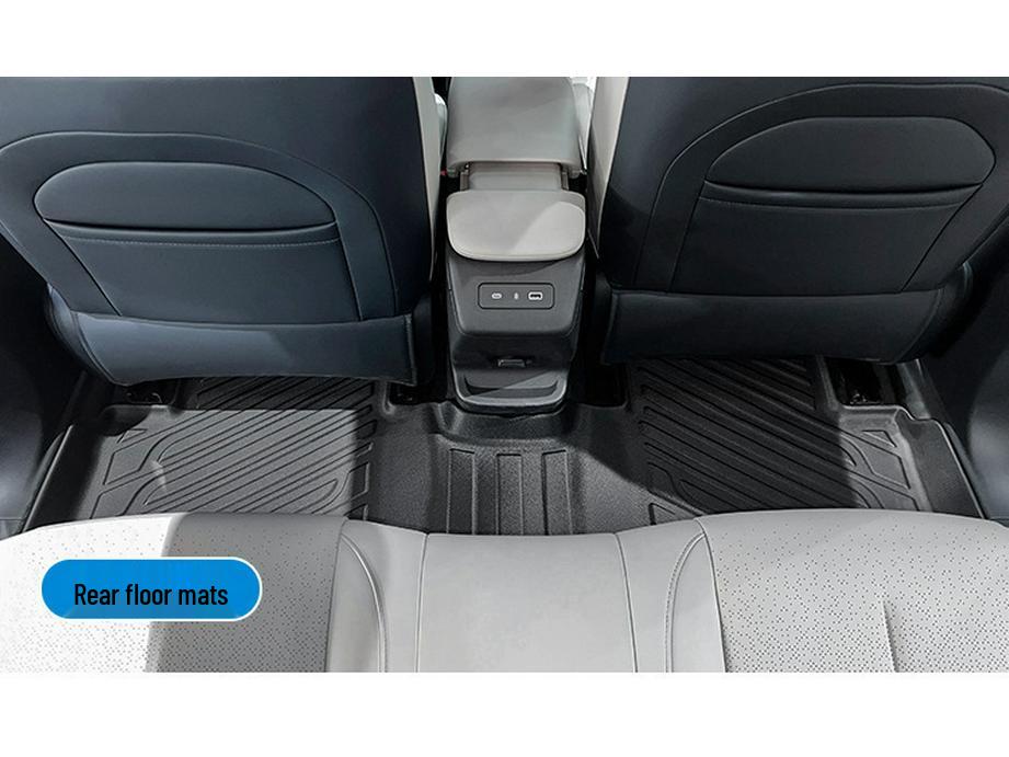 Compatible TPE Floor Mats & Trunk Mats for 25 Lynk & Co Z20 Models - Vehicle-Specific Seat Back Mats Included