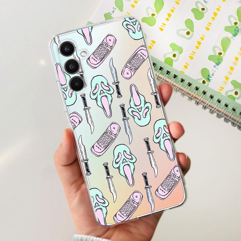 Case For Samsung Galaxy A34 5G 6.6"Cute Cat Astronaut Soft Silicone TPU Cover For Samsung A34 A34 5G Shockproof Phone Case Funda