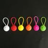 1Pcs Silicone Led Night Outdoor Backpack Lights Running Warning Light Camping Riding Wind Rope Light Travel Equipment Tool