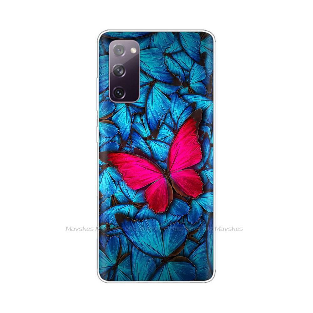 For Samsung S20 FE 4G 5G Case Soft TPU Silicone Phone Case For Samsung Galaxy S20 Fan Edition S20 Lite FE S20FE Back Cover Funda
