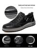 Men's Black Korean Style Casual Sports Board Shoes - Autumn/Winter Fashion