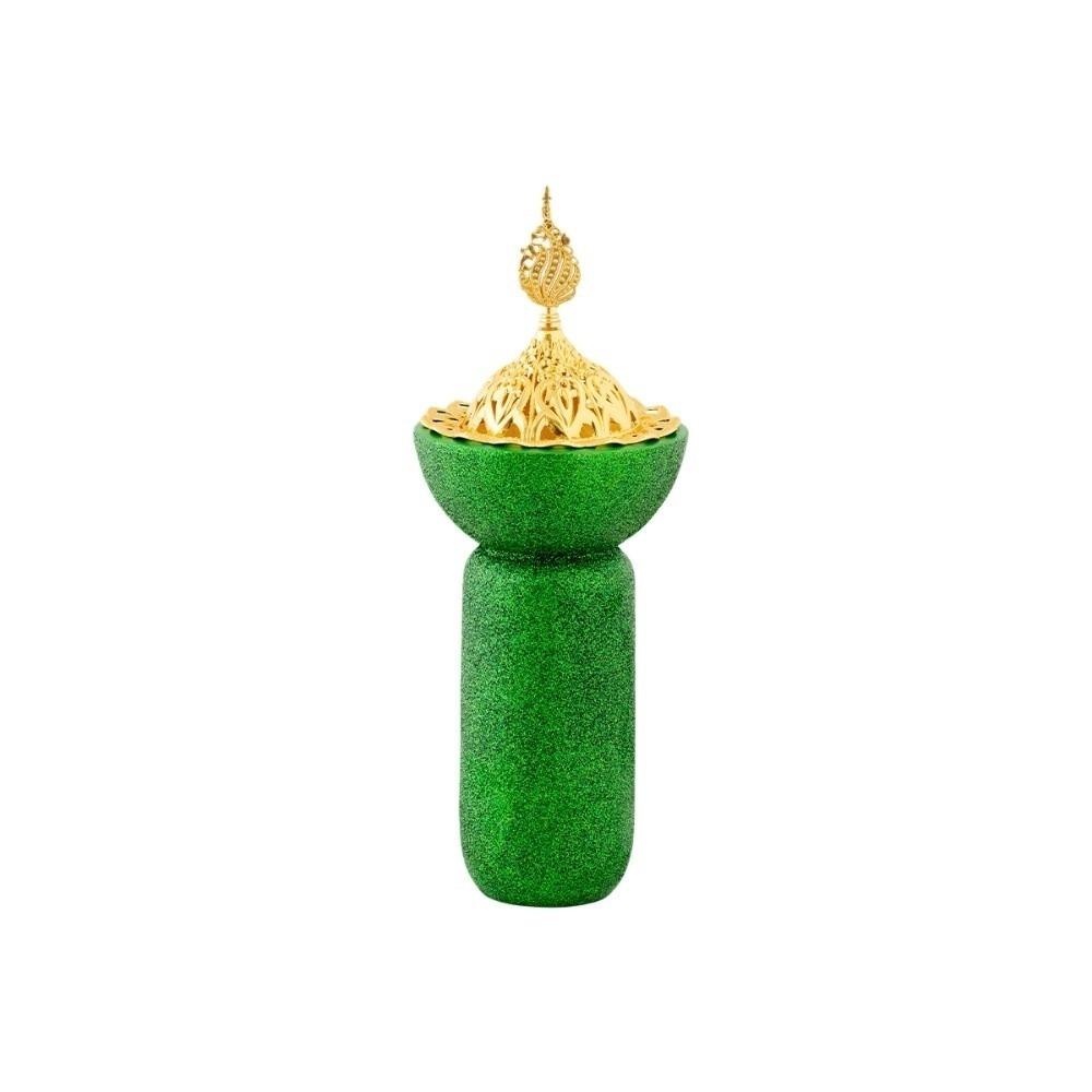 Luxury Incense Diffuser Hollow Out Aromatherapy Burner Yoga Glitter Base Incense Burner  Office