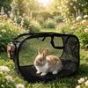 Folding Poultry Escape Fence Transparent Rutin Chicken Anti Escape Tent  Exercise Cage