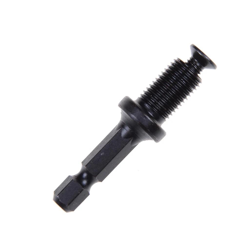 Adapter Hex Shank Male Thread Parts Replacement Steel