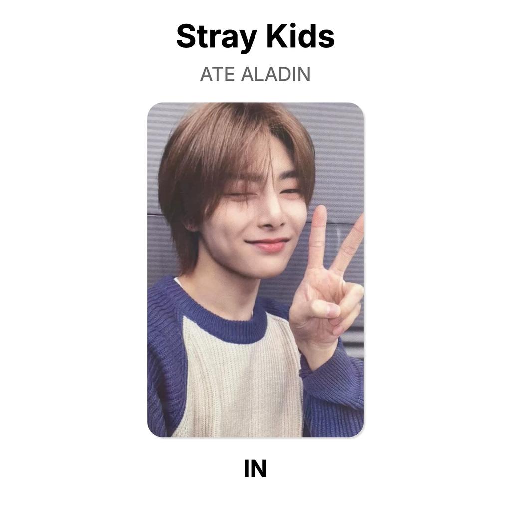 Stray Kids ATE ALADIN Fotocarta Ufficiale