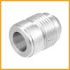 Car Auto 10AN Male Weld on Fitting Bung Hose Adapter Fuel Oil Aluminum Alloy Silver Tone Pack of 10 Replacement