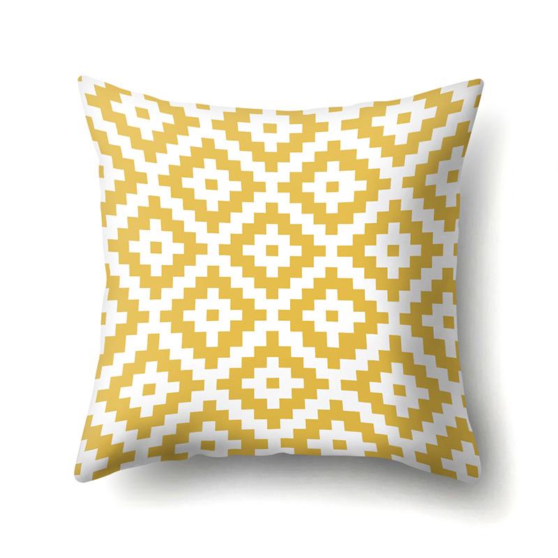 Polyester Pillowcase Automobile Decoration Home Printed Pillowcase