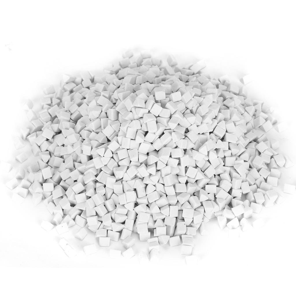 Ceramic Triangle Abrasive Jewelry Buffing for Vibration Polishing Grinding Machine 4mm 500g