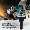 Wiertarka Elektryczna Przekształcona w Szlifierkę Kątową Łącznik do Tarczy Tnącej Tarczy Polerskiej Metale Uchwyt Adapter