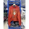 Paly Hollywood FW26 Knit Terry Hooded Sweatshirt Vintage Washed Distressed Loose Fit