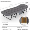 Portable Single Folding Nap Cot and Recliner for Office or Home Use