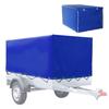 Aanhangwagenzeil - ME98 - 210×114×88 cm - 610 g/m² - blauw PVC polyester